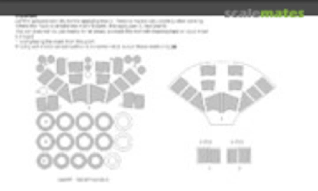 1:72 C-27J Spartan - BASIC kabuki masks (New Ware NWAM0752) NWAM0752