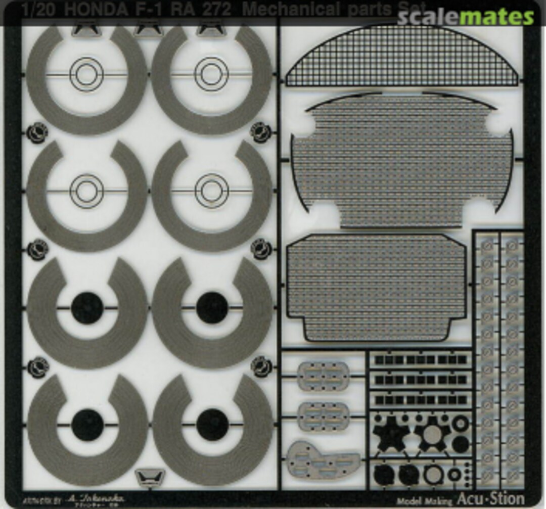 Boxart HONDA F-1 RA 272 Mechanical parts Set ATS-7501 Acu-Stion Boxart HONDA F-1 RA 272 Mechanical parts Set ATS-7501 Acu-Stion