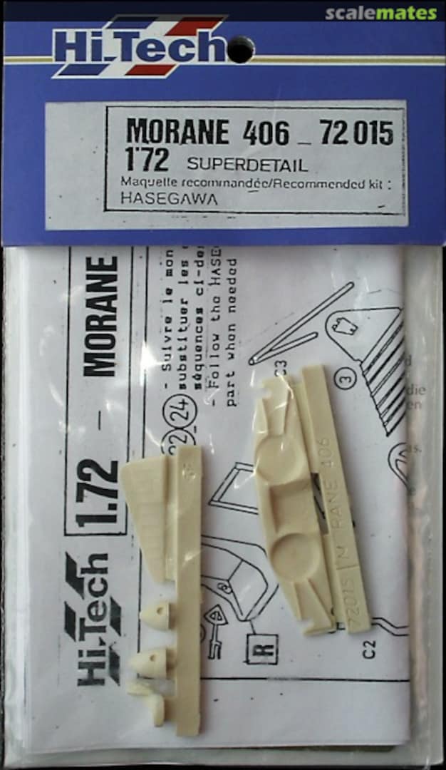 Boxart Morane M.S. 406 72015 Hi-Tech Boxart Morane M.S. 406 72015 Hi-Tech