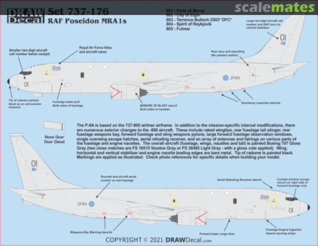 Boxart RAF Poseidon MRA.1 44-737-176 Draw Decal Boxart RAF Poseidon MRA.1 44-737-176 Draw Decal