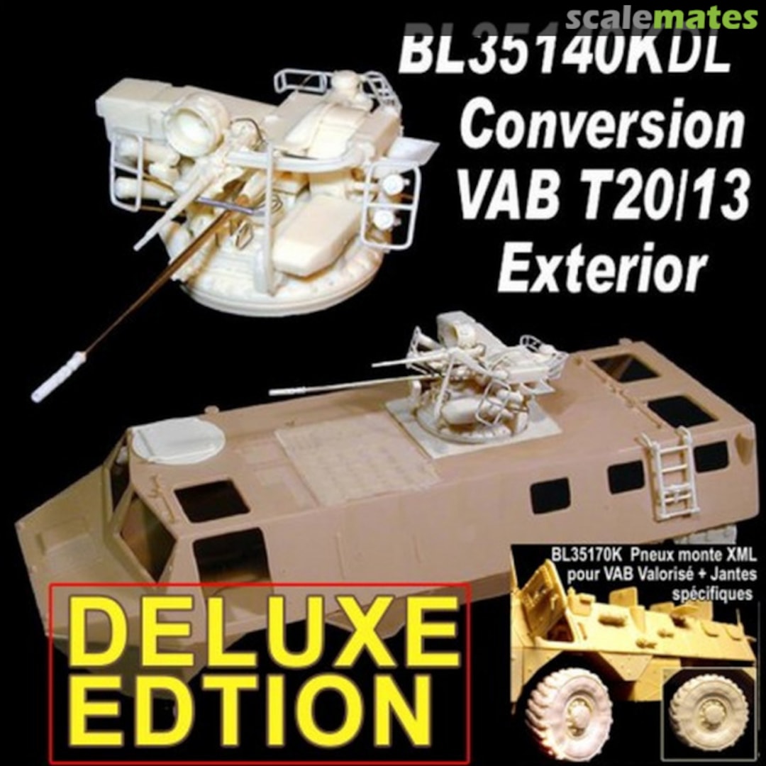 Boxart Conversion VAB T20/13 - Exterior with Wheels XML BL35140KDL Blast Models Boxart Conversion VAB T20/13 - Exterior with Wheels XML BL35140KDL Blast Models