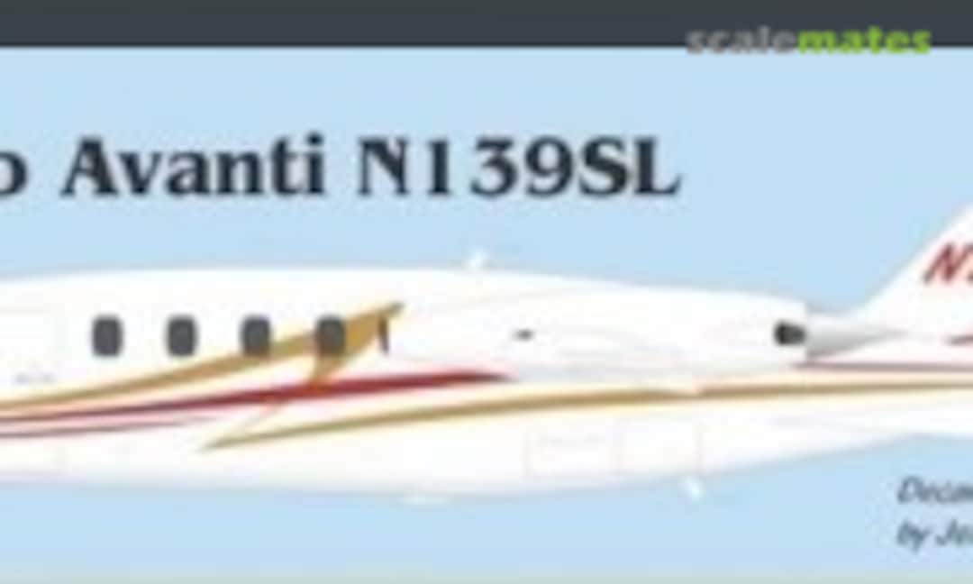 1:72 Piaggio P.180 - N139SL (Draw Decal 72-P180-02) 72-P180-02