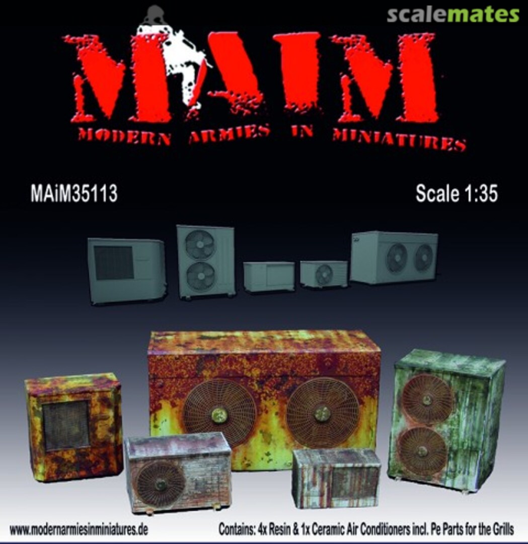 Boxart Air Conditioner Set (5pcs) MAIM35113 MAiM Boxart Air Conditioner Set (5pcs) MAIM35113 MAiM
