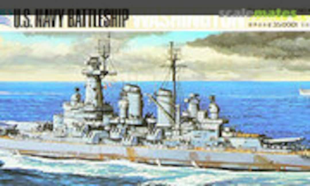 1:700 U.S. Navy Battleship USS Washington BB-56 (1944) (Aoshima WL.B106)