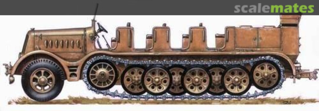 Boxart Famo 18t artilery version MV046 CMK Boxart Famo 18t artilery version MV046 CMK