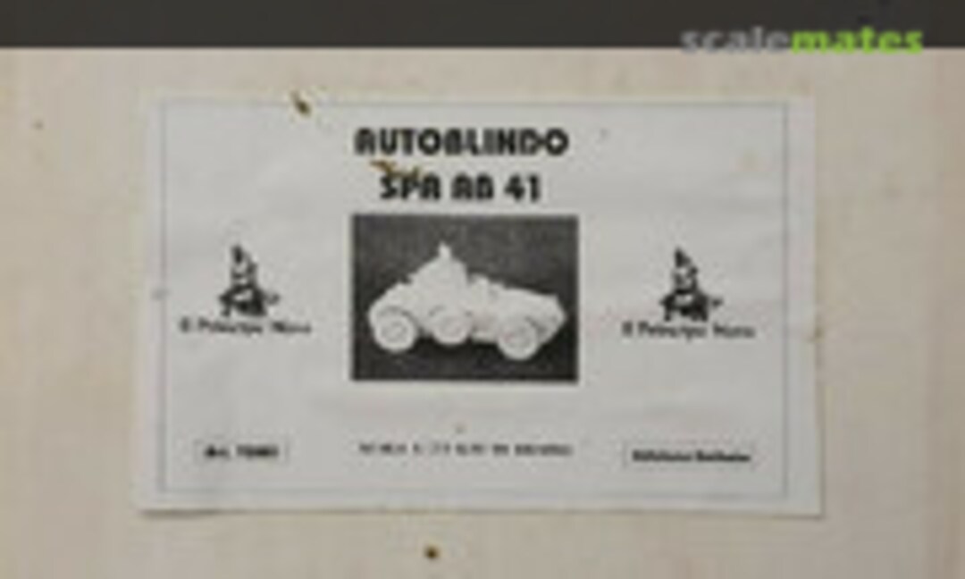Autoblinda SPA AB 41 (Il Principe Nero 72001)