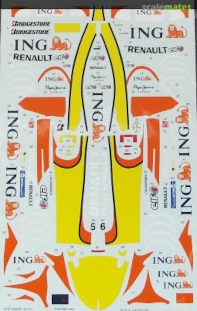 Boxart Renault R28 ING ST27-SDF20229C Studio27 Boxart Renault R28 ING ST27-SDF20229C Studio27