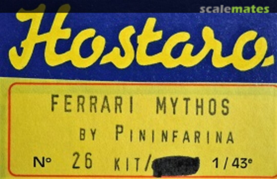Boxart Ferrari Mythos 26 Hostaro