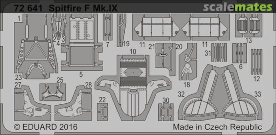Boxart Spitfire F Mk.IX 72641 Eduard Boxart Spitfire F Mk.IX 72641 Eduard