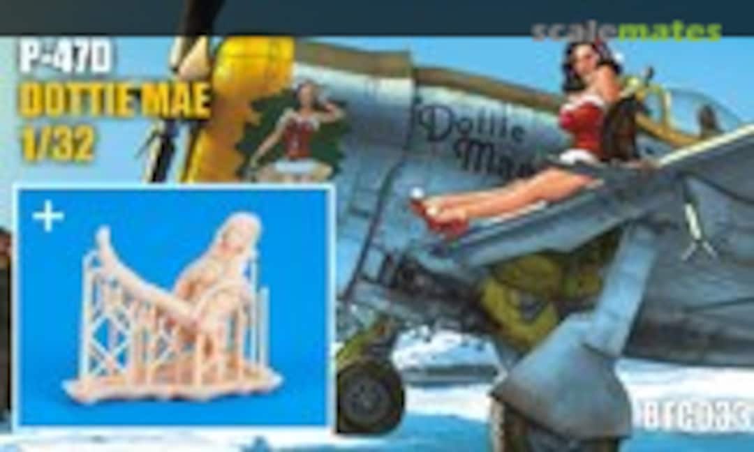 1:32 P-47D Dottie Mae w/ figure kit (Eduard BFC033)