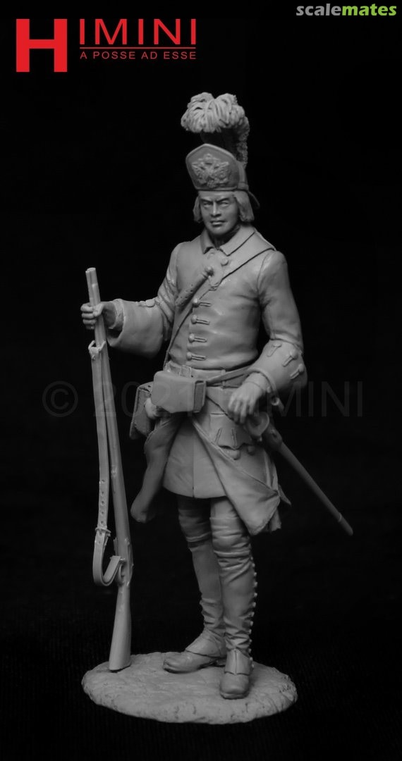 Boxart Russian grenadier of the Guards regiments, c.1712-1720 HI-75-013 Himini Boxart Russian grenadier of the Guards regiments, c.1712-1720 HI-75-013 Himini