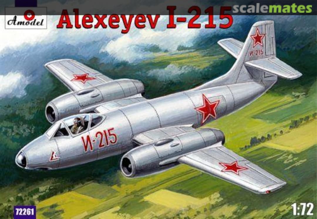 Boxart Alexeyev I-215 72261 Amodel Boxart Alexeyev I-215 72261 Amodel