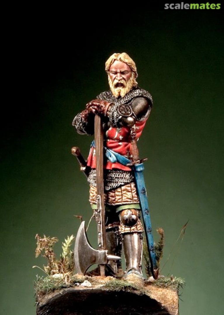 Boxart Knight with War Axe, 1330-50 54-153 Pegaso Models