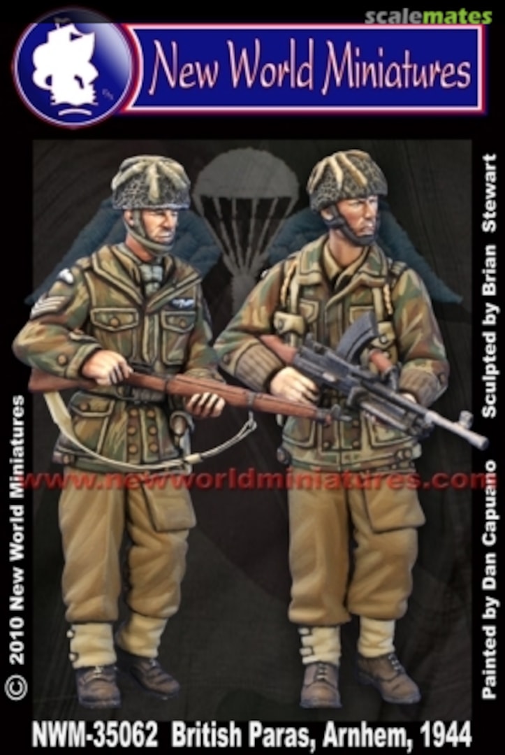 Boxart British Paras, Arnhem, 1944 NWM-35062 New World Miniatures
