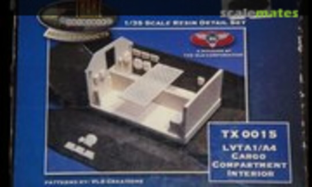 1:35 LVT-A1 / A4 US WWII amphibious assault vehicle cargo compartment interior (VLS - Trakz TX 0015) TX 0015