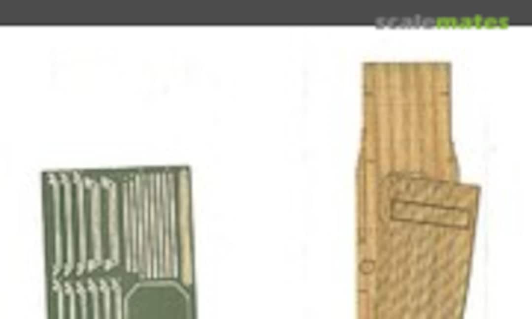 1:700 IJN Aircraft Carrier Zuiho 1944 Wood Deck Set (Fujimi 11450) 11450