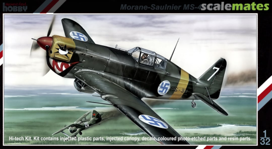 Boxart Morane-Saulnier MS-406C.1 SH32019 Special Hobby Boxart Morane-Saulnier MS-406C.1 SH32019 Special Hobby