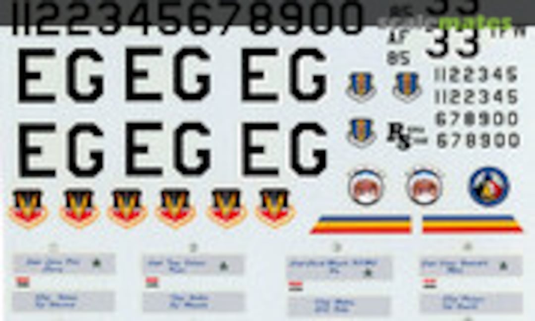 1:48 33rd TFW Gulf MiG Killer #2 (Repli-scale 48-5034) 48-5034