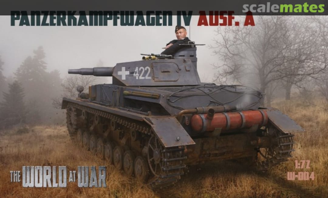 Boxart Panzerkampfwagen IV Ausf. A W-004 IBG Models