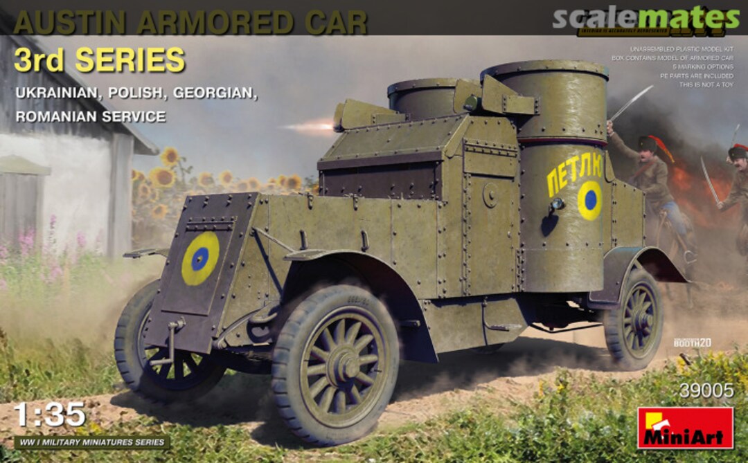 Boxart Austin Armored Car 3rd Series 39005 MiniArt Boxart Austin Armored Car 3rd Series 39005 MiniArt