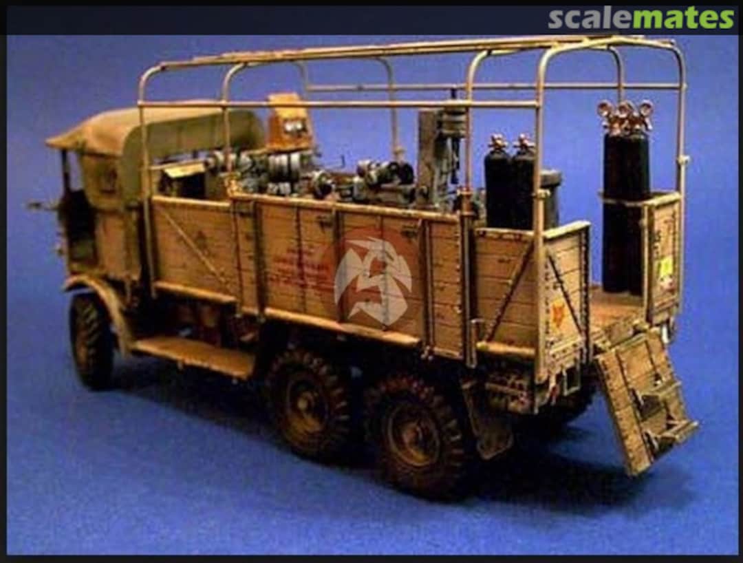 Boxart Leyland Retriever Workshop Body R.E.M.E. 35.1162 Resicast Boxart Leyland Retriever Workshop Body R.E.M.E. 35.1162 Resicast