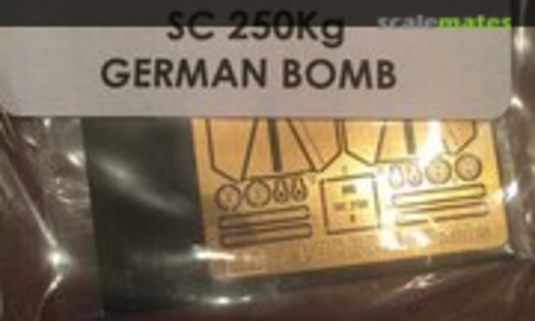1:32 SC 250kg German bomb (Model Design Construction cv32041) cv32041
