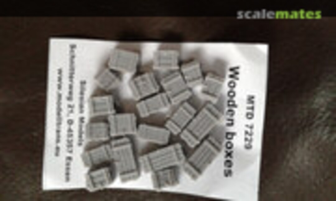 1:72 Wooden boxes (Modell Trans Modellbau MTD7229) MTD7229