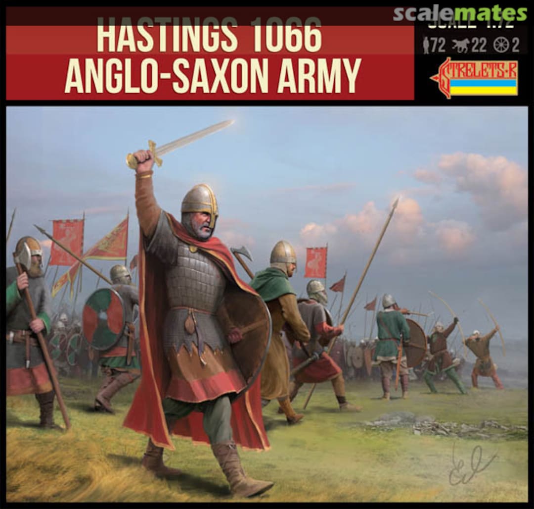 Boxart Anglo-Saxon Army - Hastings 1066 912 Strelets-R