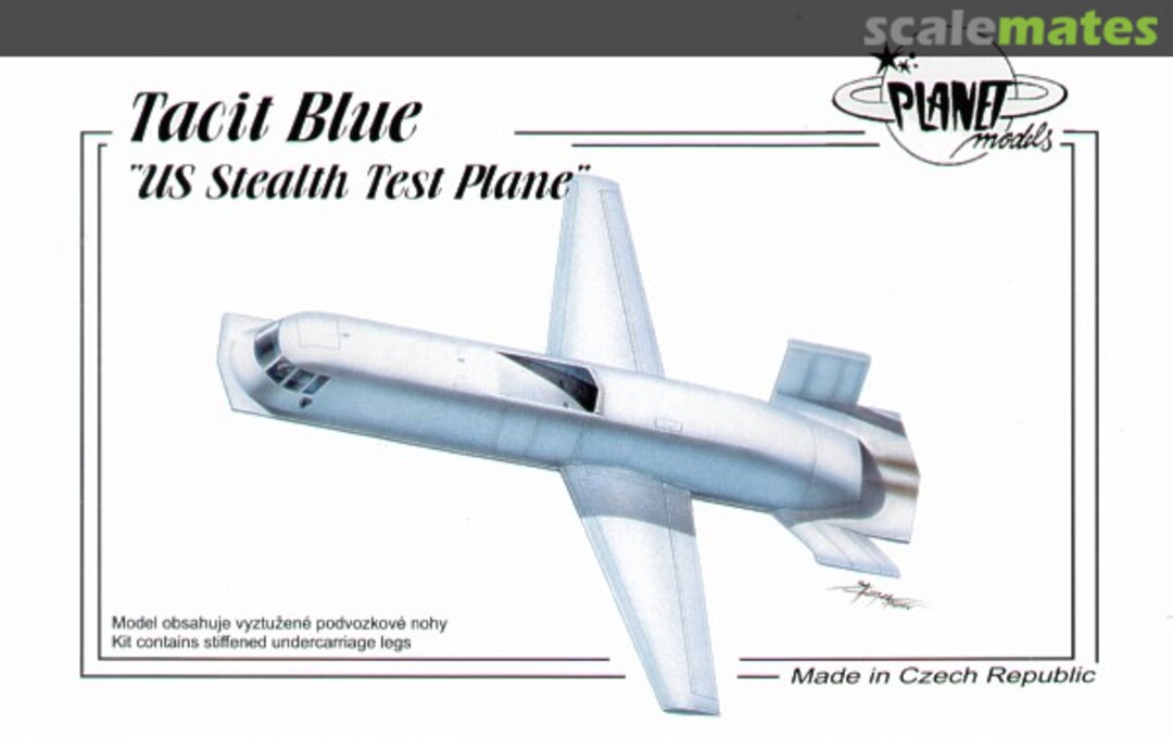 Boxart Northrop Tacit Blue PLT111 Planet Models Boxart Northrop Tacit Blue PLT111 Planet Models