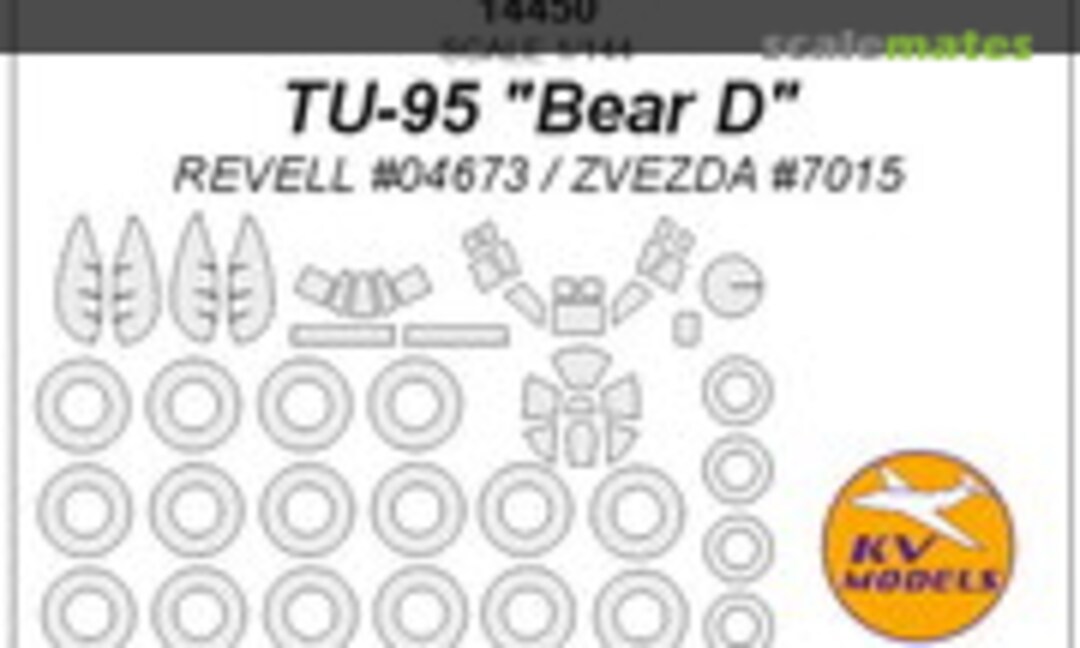 1:144 Tu-95 (KV Models 14450)