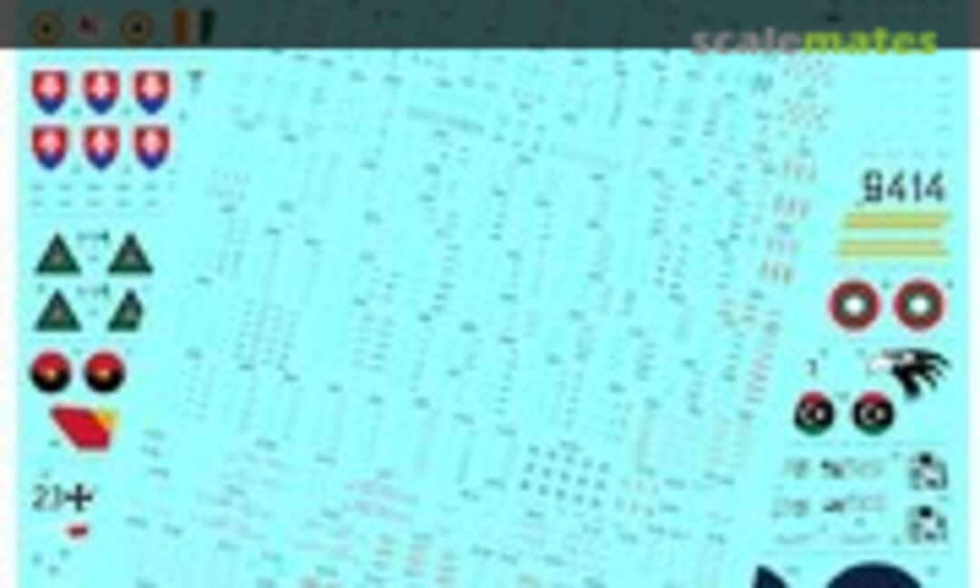 1:72 Mikoyan MiG-21MF - Marking & Stencils (HGW Models 272021) 272021