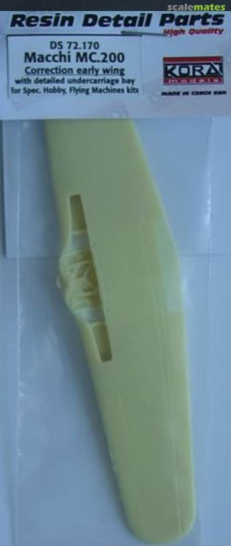 Boxart Macchi MC.200 DS72170 Kora Models Boxart Macchi MC.200 DS72170 Kora Models
