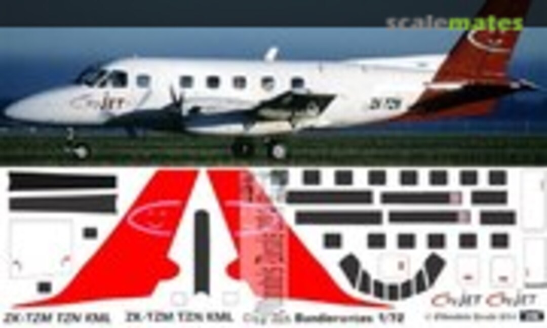 1:144 Bandeirante - City Jet (Oldmodels Decals OMD0509B) OMD0509B