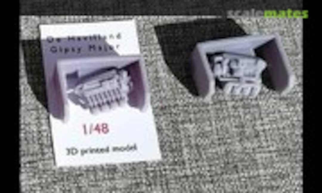 1:48 De Havilland Gipsy Major (Dekno Models EN.480100) EN.480100