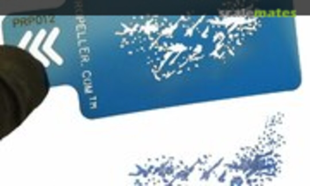 No Airbrush Stencils for fine details (77 Propeller PRP012) PRP012