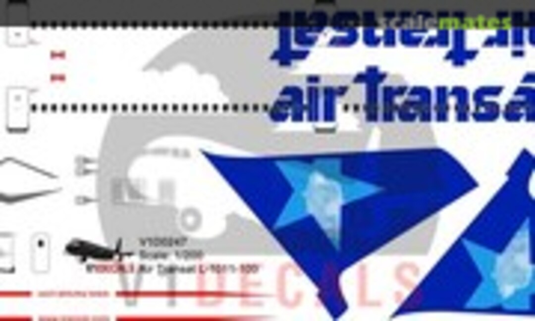 1:144 Air Transat Lockheed L-1011-100 Tristar (V1 Decals V1D0247-144) V1D0247-144