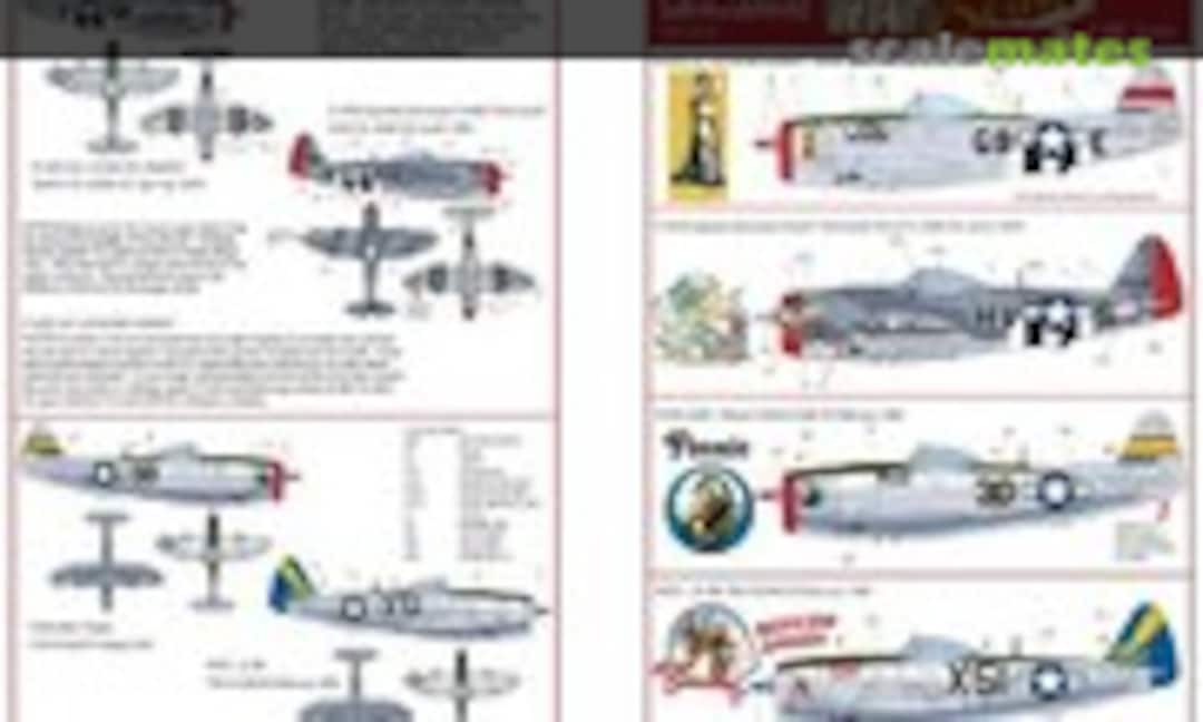 1:48 American Thunderbolts Nose Art (Kits-World KW148030) KW148030