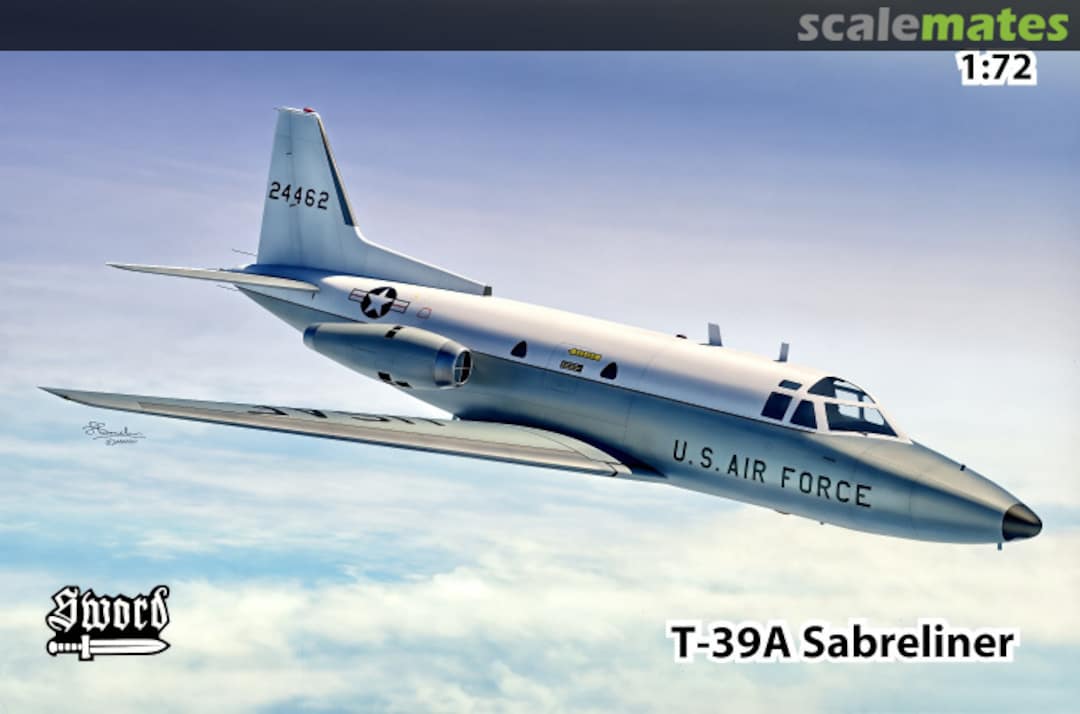Boxart T-39A Sabreliner SW72142 Sword Boxart T-39A Sabreliner SW72142 Sword