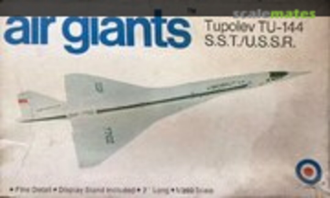 1:360 Tupolev Tu-144 S.S.T. (Entex Industries 8464TU)