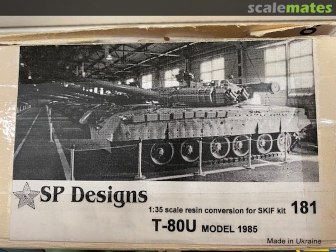 Boxart T-80U Model 1985 181 SP Designs Boxart T-80U Model 1985 181 SP Designs