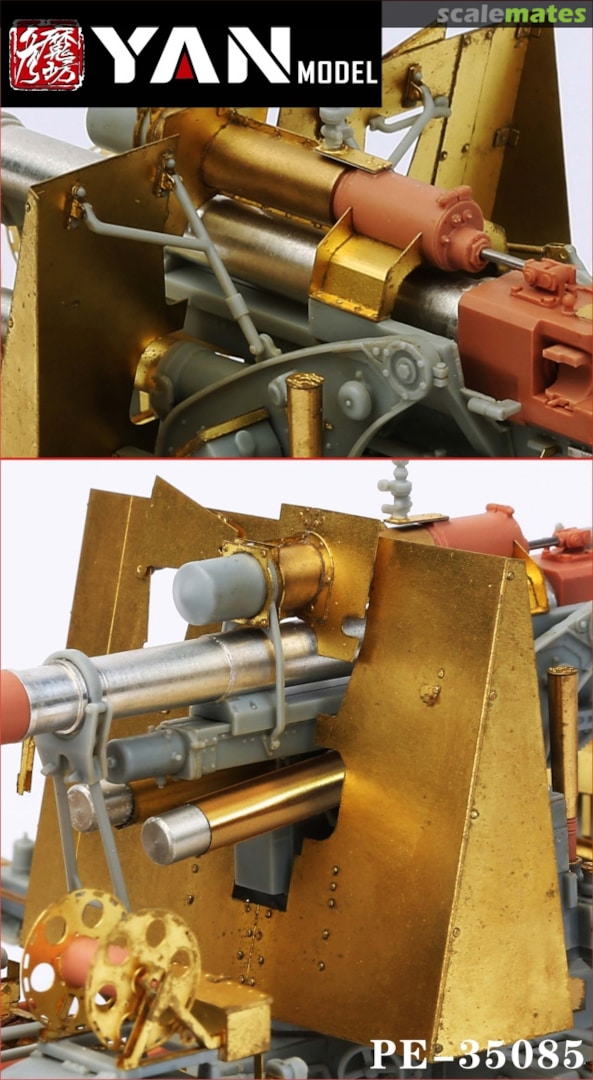Boxart 88mm FLAK 36/37 Mantlet PE-35085 Yan Model Boxart 88mm FLAK 36/37 Mantlet PE-35085 Yan Model