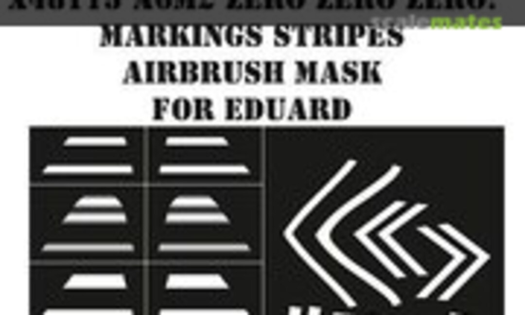 1:48 A6M2 Zero Zero Zero! Markings Stripes Airbrush Mask (MH Models X48113) X48113