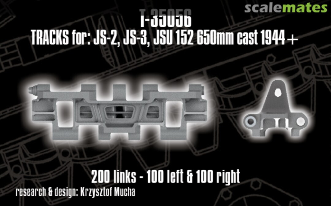 Boxart JS-2, JS-3, JSU 152 650mm cast 1944+ tracks T-35056 QUICKTRACKS Boxart JS-2, JS-3, JSU 152 650mm cast 1944+ tracks T-35056 QUICKTRACKS