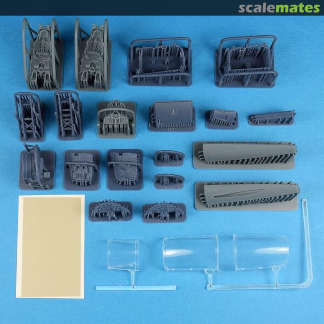 Boxart F-104B/D (Early) Conversion set HMR 48062 Hypersonic Models Boxart F-104B/D (Early) Conversion set HMR 48062 Hypersonic Models