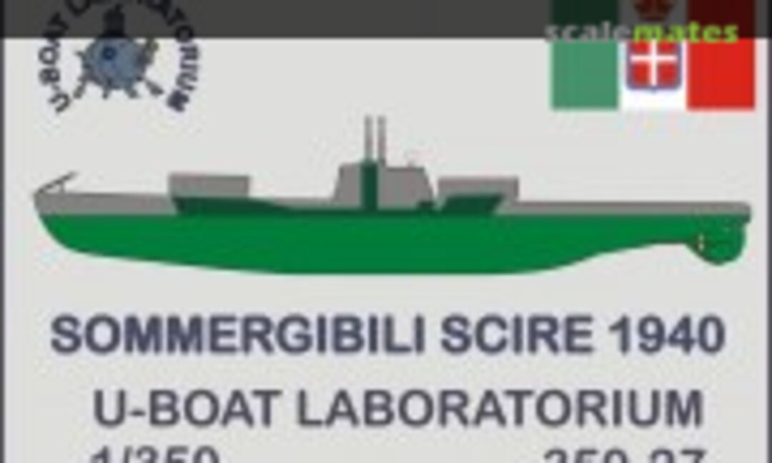 1:350 Sommergibili Scirè 1940 (U-Boat-Laboratorium 350-27) 350-27