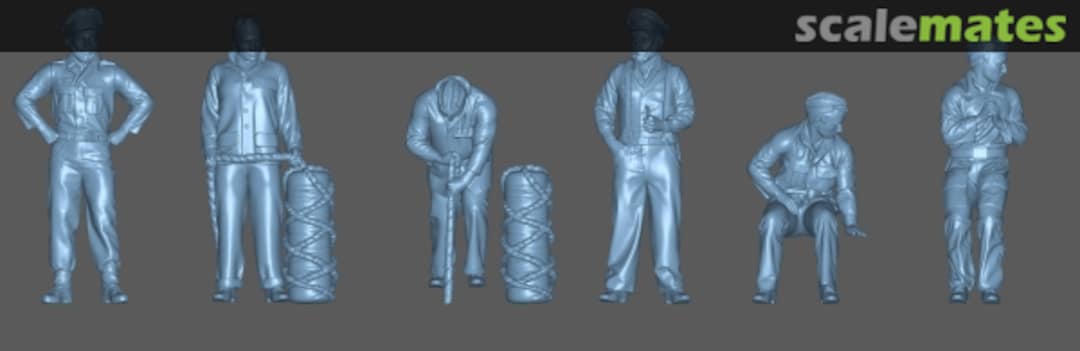 Boxart 6 Mann U-Boot Crew No 6 35M006 Peddinghaus-Decals Boxart 6 Mann U-Boot Crew No 6 35M006 Peddinghaus-Decals