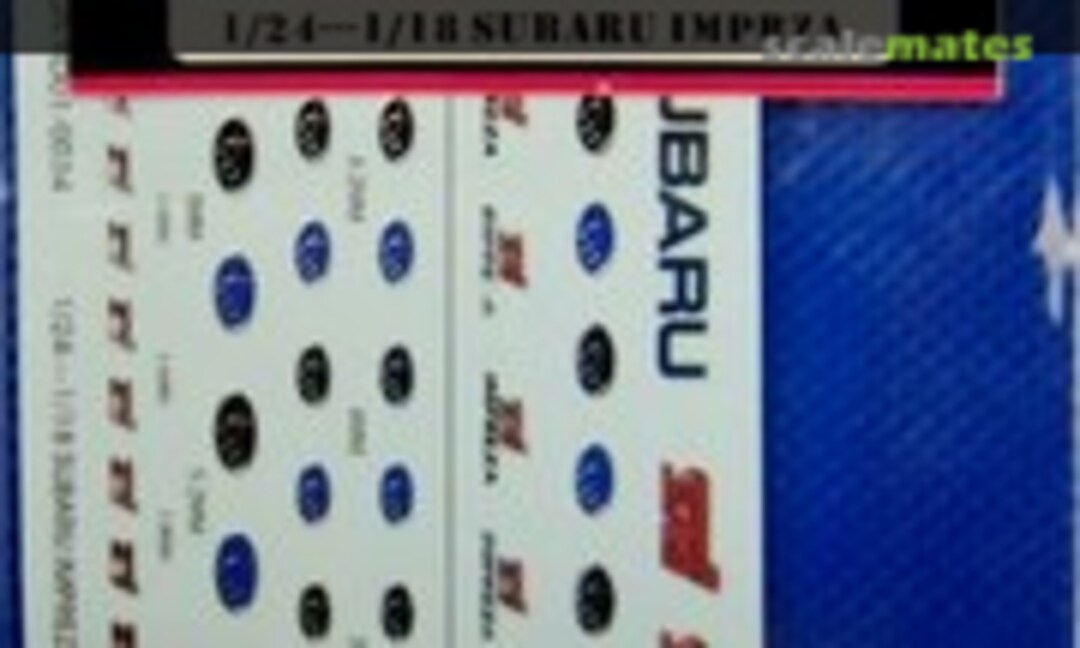 1:24 Subaru Impreza (Hobby Design HD01-0034) HD01-0034