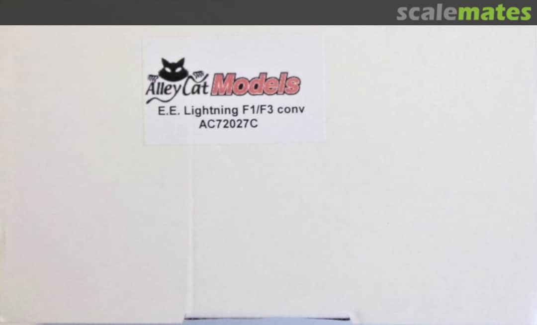 Boxart E. E. Lightning Conversion F1/F3 AC72027C Alley Cat Boxart E. E. Lightning Conversion F1/F3 AC72027C Alley Cat