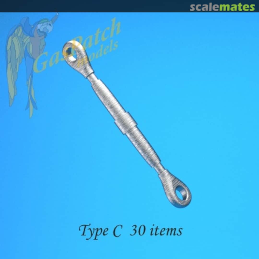 Boxart Metal Turnbuckles 12-48009 GasPatch Models Boxart Metal Turnbuckles 12-48009 GasPatch Models