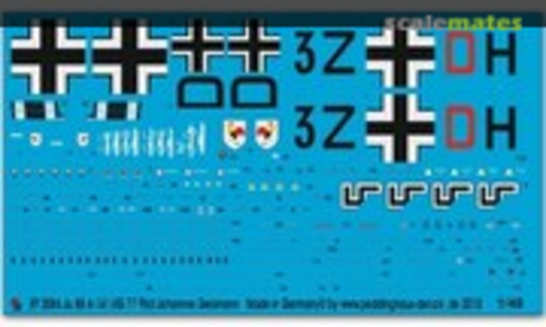 1:48 Ju 88 A-14 I./KG 77 Johannes Geismann (Peddinghaus-Decals EP 2086) EP 2086